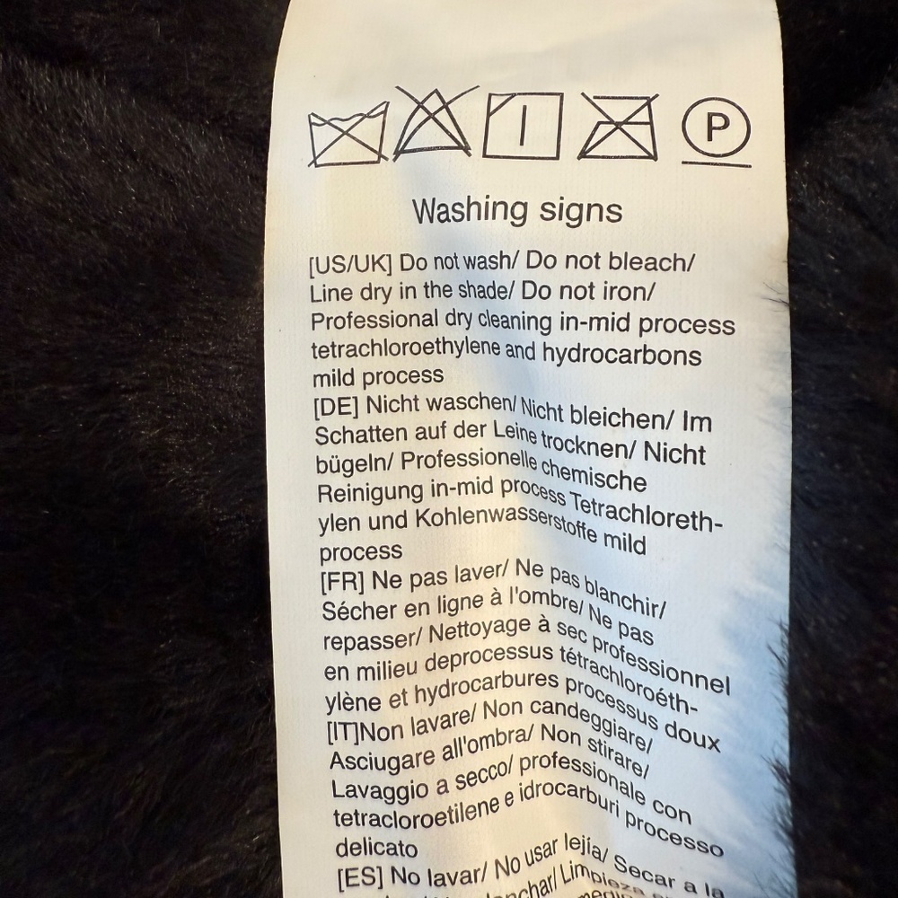 Faux Fur Mid-Length Hooded Parka With Large Pockets. NWT. - Picture 13 of 13